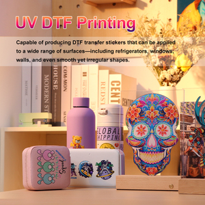 เครื่องพิมพ์อัตโนมัติ CCD กล้องสแกนเนอร์กล่องไม้แก้วกล่องโทรศัพท์ A3 UV DTF ใช้งานง่ายใหม่ - Product Image 6