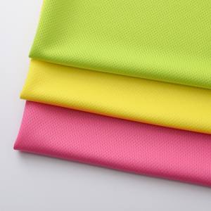 100% 涤纶鸟眼面料快干吸湿排汗透气针织网布，适合学校运动服和婚礼 - Product Image 1