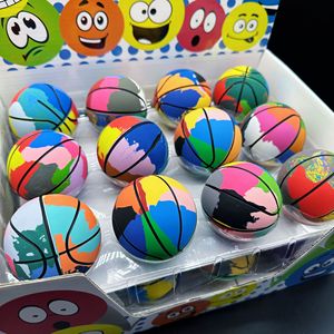 Nuevo camuflaje Hi <span class=keywords><strong>Bouncing</strong></span> <span class=keywords><strong>Ball</strong></span> 6cm Stretch Rubber Leather <span class=keywords><strong>Ball</strong></span> Kids Outdoor Toy <span class=keywords><strong>Ball</strong></span> - Product Image 2