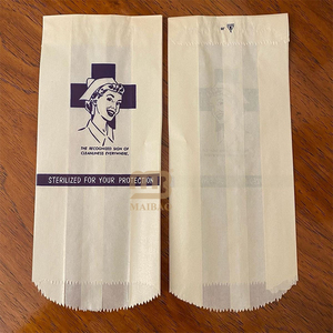 Sacs <span class=keywords><strong>en</strong></span> papier kraft blanc sos artisanal de <span class=keywords><strong>pharmacie</strong></span> de taille d'impression personnalisée pour les médicaments hospitaliers Emballage de ramassage de pilules sur ordonnance - Product Image 5