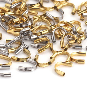 Vente en gros de boucles de fer à cheval en acier inoxydable 316L en forme de U pour la fabrication de bijoux DIY (bracelets, colliers) - Product Image 1