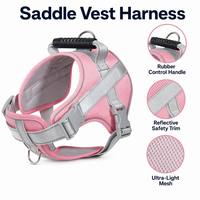 Harnais d'entraînement pour chien de haute qualité, personnalisable, confortable, durable, léger et réglable, nouveau modèle.