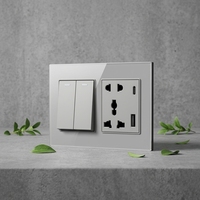 Prise murale industrielle, prise EU, 250V, 1 sortie, haute qualité, prix de gros d'usine pour usage domestique et commercial