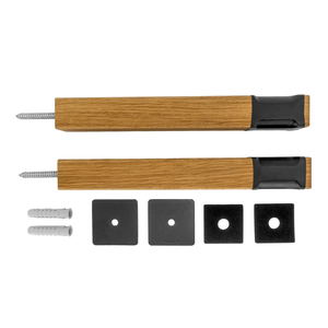 <span class=keywords><strong>Support</strong></span> <span class=keywords><strong>mural</strong></span> pour vélo en bois de chêne massif Moderne avec fixation flexible Assemblage facile en un rien de temps - Product Image 6