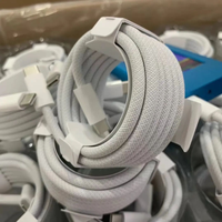 Kabel Charger USB C ke USB C 240W dengan Jalinan Nilon 2m, Kabel Pengisian Cepat untuk iPhone 17 Pro Max iPad MacBook Air