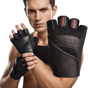Gants de musculation unisexes de haute qualité, légers, respirants, antidérapants, en cuir, pour les entraînements sportifs, la salle de sport/le cyclisme - Product Image 1