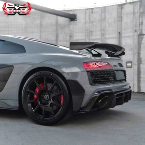 Pour <span class=keywords><strong>Audi</strong></span> <span class=keywords><strong>R8</strong></span> Kit carrosserie haute qualité fibre de carbone sèche <span class=keywords><strong>GT</strong></span> aileron arrière grande aile arrière accessoires de voiture pièces <span class=keywords><strong>prix</strong></span> usine - Product Image 5