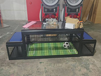 Subsoccer - Football de table portable, léger, facile à assembler, jeu de football de table pour adultes et enfants, divertissement en intérieur