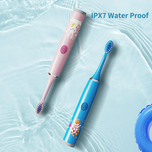Cepillo de dientes eléctrico sónico recargable de dibujos animados para niños cepillos de dientes inteligentes para niños de 3 a 15 años de edad cepillo de dientes eléctrico impermeable - Product Image 3