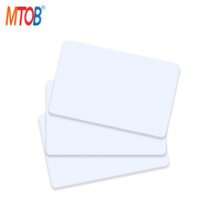 Tarjeta imprimible Fast Ship IC White RFID 13,56 MHz Tarjeta blanca White Classic MIFARE 1K Tarjeta RFID