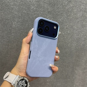 Fundas de Teléfono Móvil de Mezclilla con Marco Magnético y Protector de Cámara, Estilo Retro de Lujo para iPhone 17 16 15 14 13 12 Pro Max Air - Product Image 5