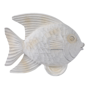 Escultura de pez de resina, decoración de pared, figurita contemporánea para el hogar, oficina, baño - Product Image 4