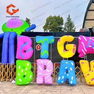 <span class=keywords><strong>Lettres</strong></span> <span class=keywords><strong>gonflables</strong></span> lumineuses LED, enseignes publicitaires <span class=keywords><strong>gonflables</strong></span>, numéros <span class=keywords><strong>gonflables</strong></span> pour la décoration - Product Image 6