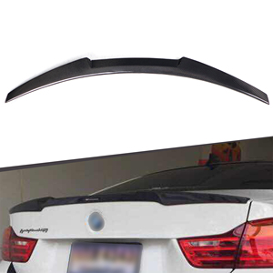 Alerón trasero para maletero de coche, alerón de fibra de carbono tipo V para BMW F32 2014 + - Product Image 1