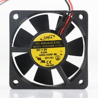 ADDA 12V 24V 48V DC5V 0.32A AC EC 6025 60X60X25MM 6CM Bantalan Bola Inverter Kabinet Aliran Aksial 2-kabel AD0605MB-A70GL Kipas Pendingin