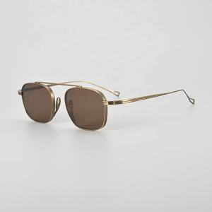 Lunettes De Soleil Coppery Premium Titanium Frame Fiahing Lunettes De Soleil Polarisées Lentes De Sol UV400 Para Hombre - Product Image 3