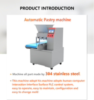 Machine à biscuits multifonctionnelle, machine automatique de fabrication de biscuits, macarons, grissini pour boulangerie