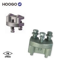 Pince de poutre en acier au carbone homologuée FM, compatible OEM/ODM, pour la soutènement sismique