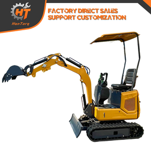 Mini-excavatrice sur chenilles de 1,2 tonne, certifiée EPA/CE, prix avantageux pour utilisation agricole, livraison gratuite, petites excavatrices neuves - Product Image 1
