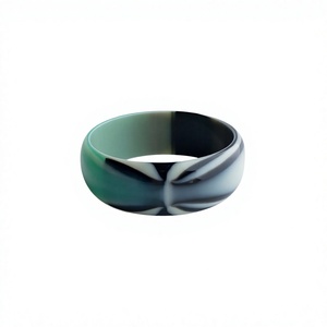 Bracelet fantaisie en résine fait main, design élégant, pour femme, couleur ambre jade, bijoux artisanaux colorés, vente en gros pour Noël - Product Image 3