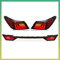 Full Width LED Tail Light Assembly for Toyota Camry 8th Gen 2018-2023 Rear Lamp With Dynamic Turn Signal