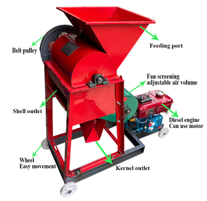 Nouvelle conception de machine commerciale de décorticage et d'écosage des graines de ricin et d'arachide à vendre - Product Image 3