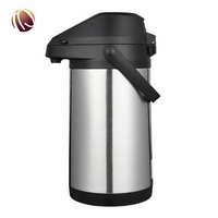 Palanca de gran tamaño, bomba térmica aislada de acero inoxidable, bomba termo de café, airpot