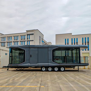 <span class=keywords><strong>Casa</strong></span> de espacio moderno desmontada móvil <span class=keywords><strong>casa</strong></span> pequeña Casas prefabricadas Modernas instalaciones de ocio para Villa Material de acero - Product Image 2