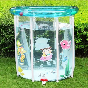 Thiết kế hiện đại bảo vệ môi trường PVC hồ bơi bé Bồn tắm bơm hơi - Product Image 2