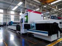 Machine de découpe laser à fibre numérique automatique - Nouvelle découpe haute vitesse 3 axes à refroidissement par eau pour acier inoxydable avec support IA