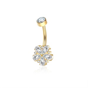 Venta al por mayor ASTM F136 titanio vientre anillo G23 titanio Piercing ombligo barra nueva moda Moda Piercing 2025 Venta caliente