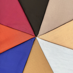 ボイルスカーフヒジャーブホット販売イスラム教徒の女性多くの色高品質ファッション女の子純粋な色 - Product Image 1