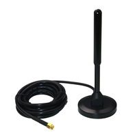 Antena Omnidireccional de Alta Ganancia de Banda Completa 3G/4G de 30dBi con Montaje Magnético, Módulo Inalámbrico para Equipos de Comunicación Vehicular, Directo de Fábrica