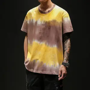 Grosir Tie Dye T-shirt dengan Layanan OEM Pakaian Fashion Thailand