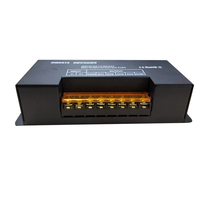 Decodificador Dmx512 de voltaje constante, Dc 12-24v, sin parpadeo, 4 canales, gran potencia, 8a/ch, Dial Digital