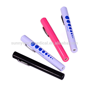 SW-PL01 Oem Plastic Mini Otoscoop Medische Aangepaste Led Penlight Met Pupil Meter - Product Image 2