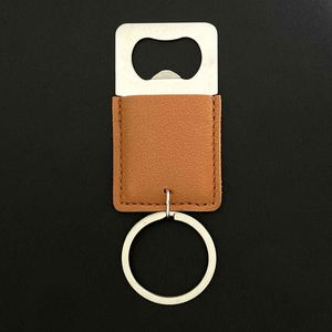 <b>Personalized</b> Groomsmen Gift Party Favors Portable Stainless Steel Laser Engraved Leatherette Leather <b>Keychain</b> Bottle Opener - Product Image 6