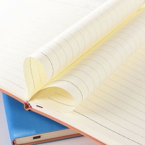 Carnet en cuir PU personnalisé de couleur unie A5 avec impression de logo, cadeau créatif pour le bureau et les affaires - Product Image 4