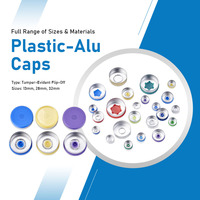 Capuchons de flacons de haute qualité LINUO, directement de l'usine, fermeture sécurisée de qualité supérieure, capuchons de flacons en aluminium et plastique pour applications d'étanchéité