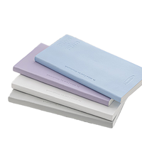 Carnet A5 Premium en Cuir PU à Couverture Souple avec Reliure Cousue, Impression Sérigraphiée, Cadeau Idéal pour le Bureau et l'École