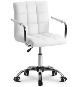 <b>Swivel</b> <b>Bar</b> Chair Black Counter Height <b>Stools</b> with Armrest Pub Furniture for Sale - Product Image 4