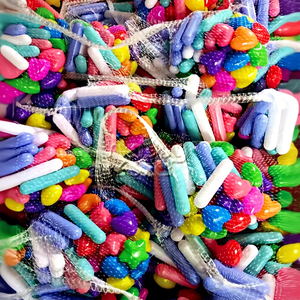 ลูกบอลพลาสติกยืดหยุ่น ทนทาน ไม่แตกหัก ปลอดสาร BPA สำหรับสระบอลเด็ก สวนสนุก และสระน้ำ - Product Image 1