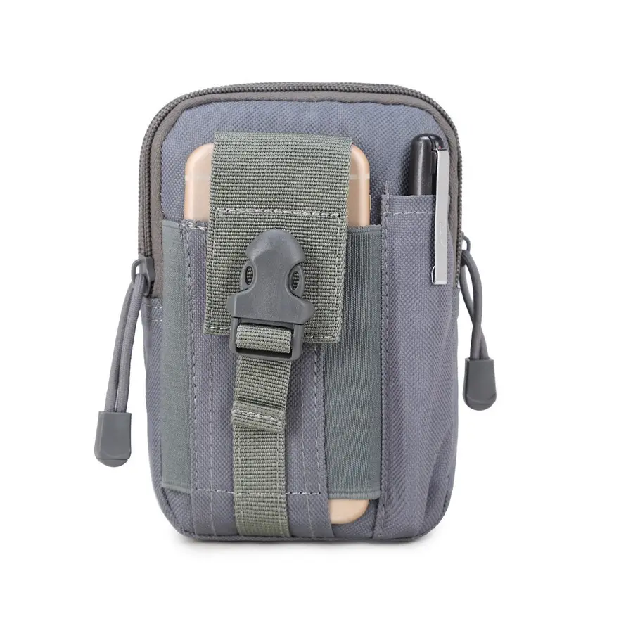 J.SH Outdoor Durable Oxford Funny Bag Camouflage with Adjustable Waist Belt Pack Hunting Tactical Waist Bag