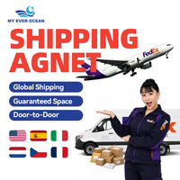 Agente de Transporte Aéreo FedEx DHL UPS Express DDP Contenedor de Envío de 20 pies Entrega Directa Agente de Envío a EE. UU., Canadá y Reino Unido