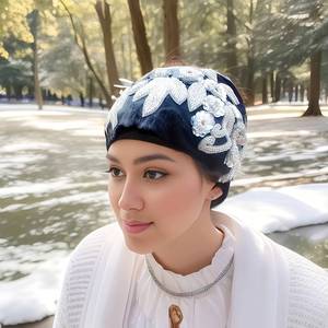 2025 Hot-Selling Muslim Women's Arabic <b>Scarf</b> Hat, Multifunctional, Breathable, Customizable, Solid Color Inner Cap for All - Product Image 5