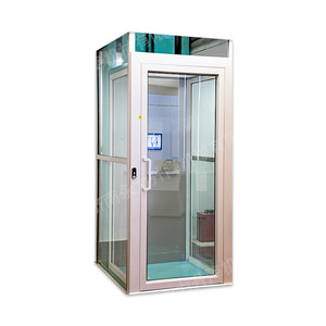 Modern Home Elevator Werkseitig gelieferter kleiner gruben freier Sightseeing-Lift für zwei bis drei bis vier bis fünf Stockwerke für Villen im Innenbereich - Product Image 1