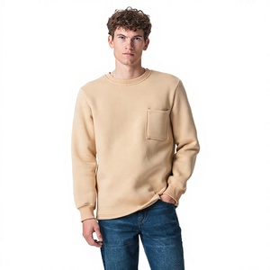 Sudadera de Hombre con Diseño Moderno, Cuello Redondo, Felpa de Algodón Grueso, Estilo Urbano, Fabricante OEM, Proveedor al por Mayor - Product Image 4