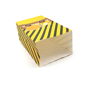 En gros personnalisé recyclé à fond carré de conception kraft blanc sac en papier alimentaire avec - Product Image 6