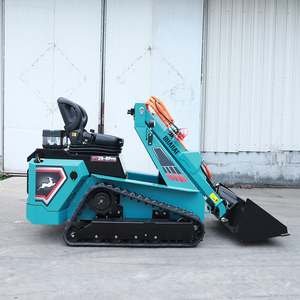 Offre Spéciale – Mini-chargeuse compacte sur roues ou sur chenilles à prix abordable avec broyeur de souches – Fabriquée en Chine - Product Image 1