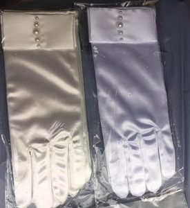 Longueur du poignet des femmes mariée avec des perles <span class=keywords><strong>pour</strong></span> les <span class=keywords><strong>gants</strong></span> <span class=keywords><strong>de</strong></span> doigt <span class=keywords><strong>de</strong></span> robe <span class=keywords><strong>de</strong></span> mariée - Product Image 6